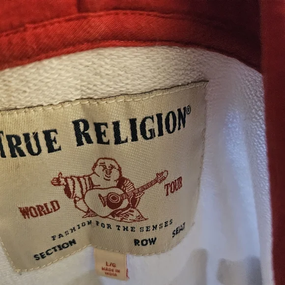 True Religion Full Zip Hoodie - Picture 3 of 3